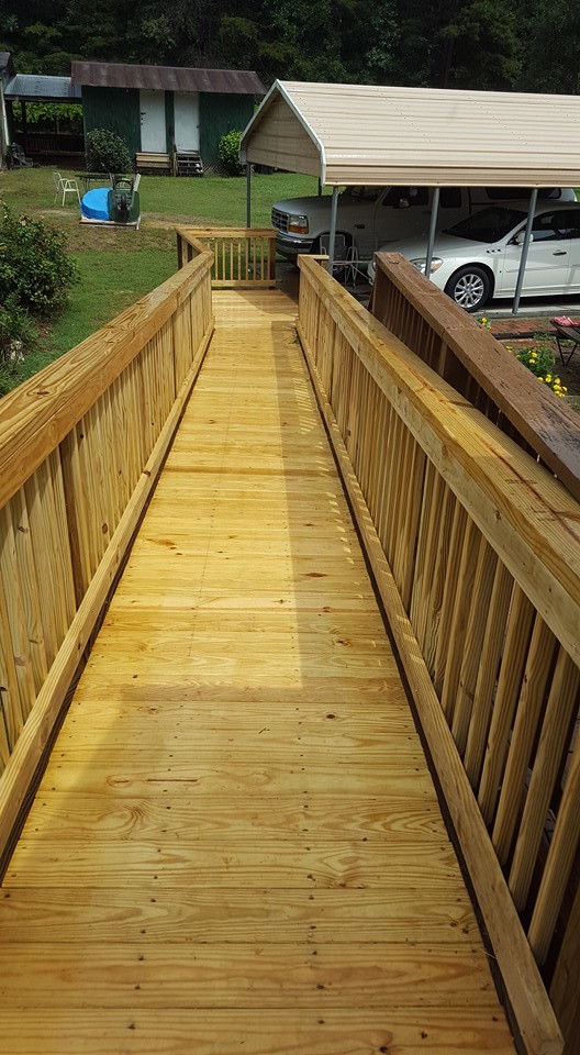 Handicap ramp