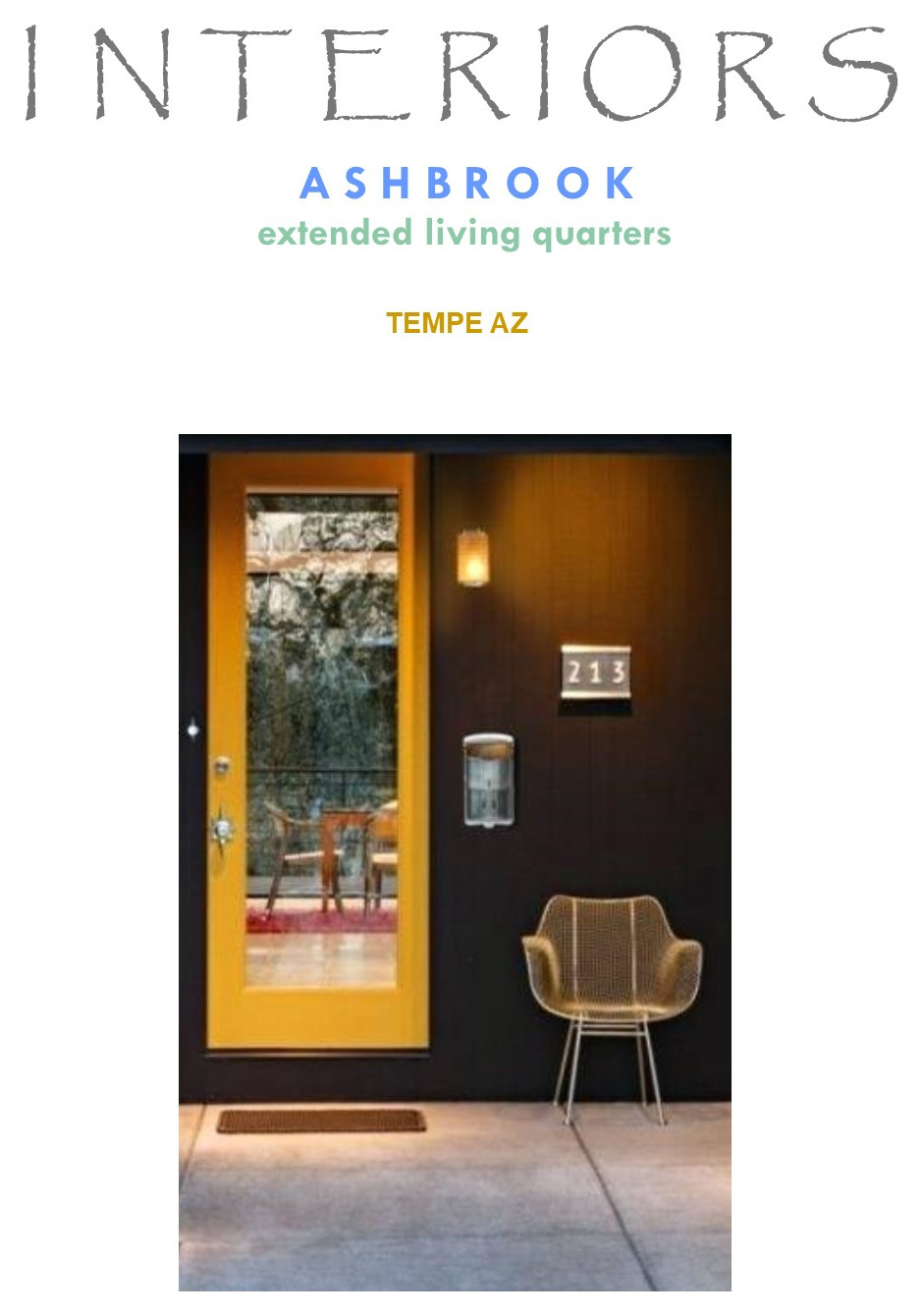 Mid century AZ Ranch gets NEW LIVING QUARTERS