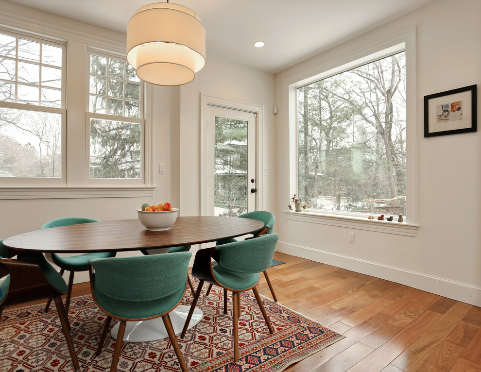 Inspiration for a transitional kitchen remodel in Boston