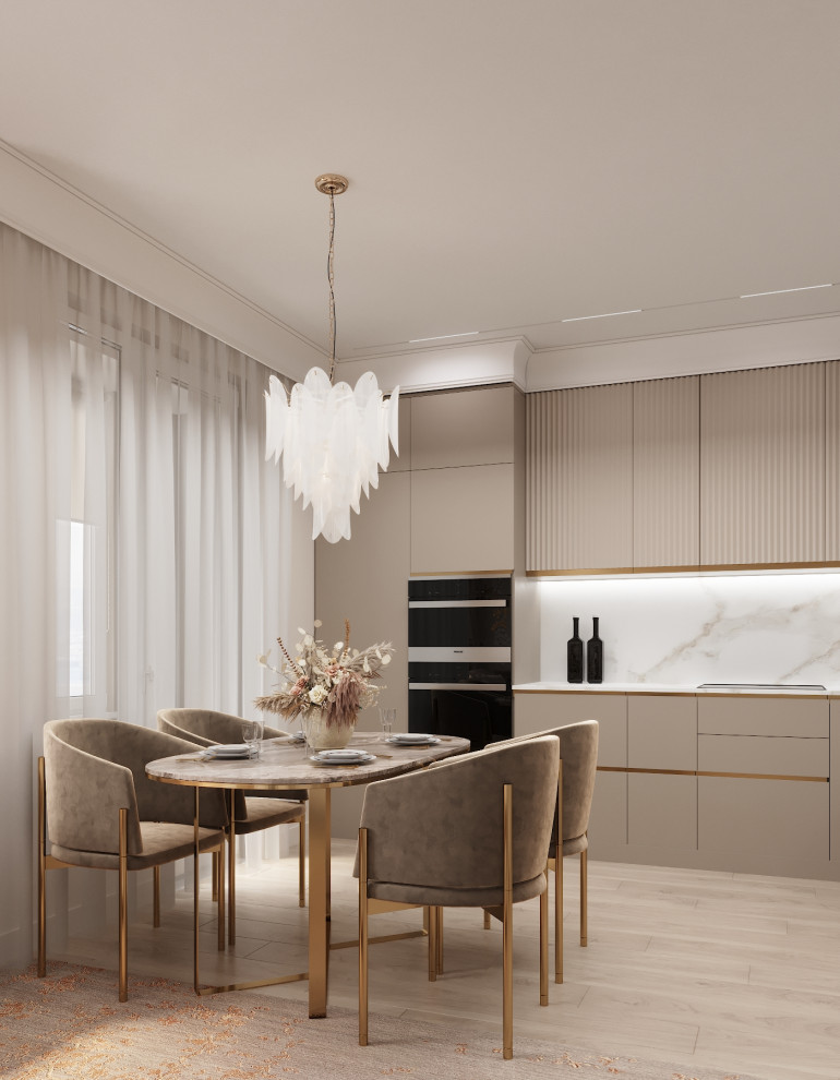 "Тайны природы". Квартира 97 кв.м, ЖК "Суворовский"