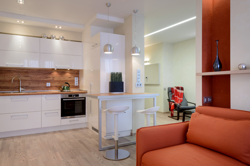 квартира-студия в минимализме