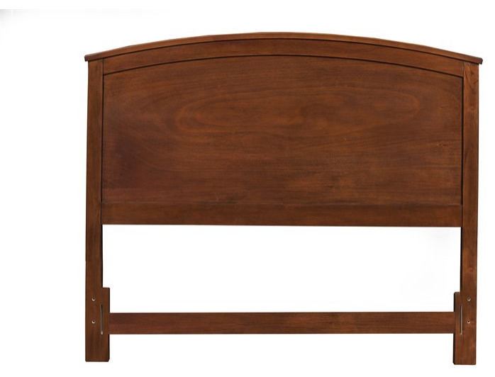 Alpine Furniture Baker California King Wood Headboard Only in Mahogany