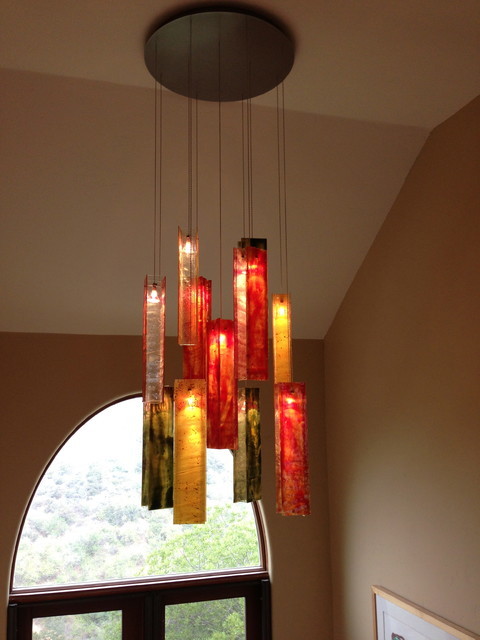 Modern chandelier - Exotic candle chandelier
