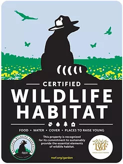 certified wildlife hapitat logo