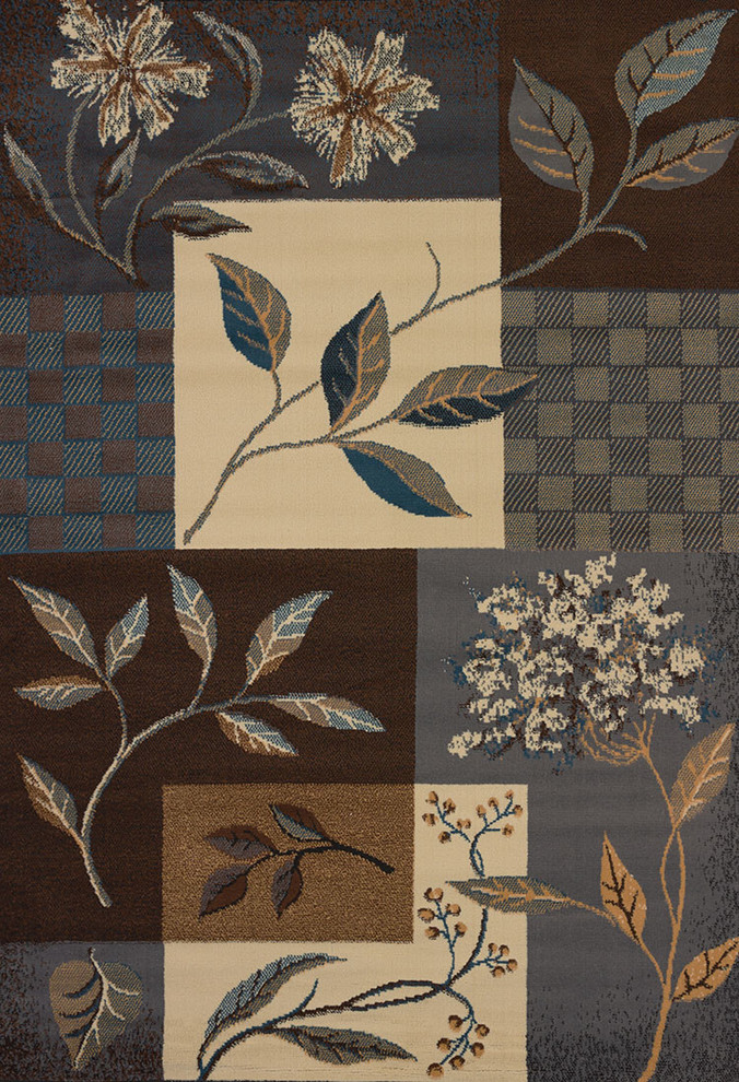 United Weavers Manhattan Jasmine Light Blue Area Rug