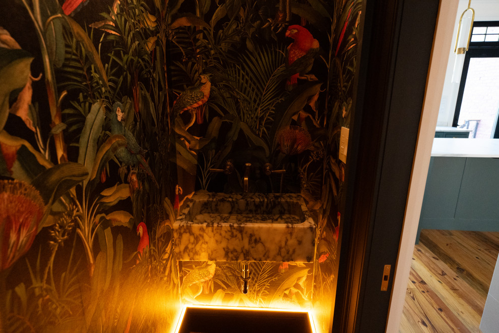 Eclectic Townhome City Scape