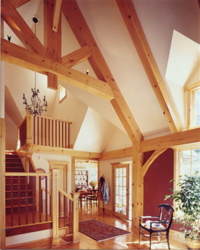 Inspiration for a rustic entryway remodel in Charlotte
