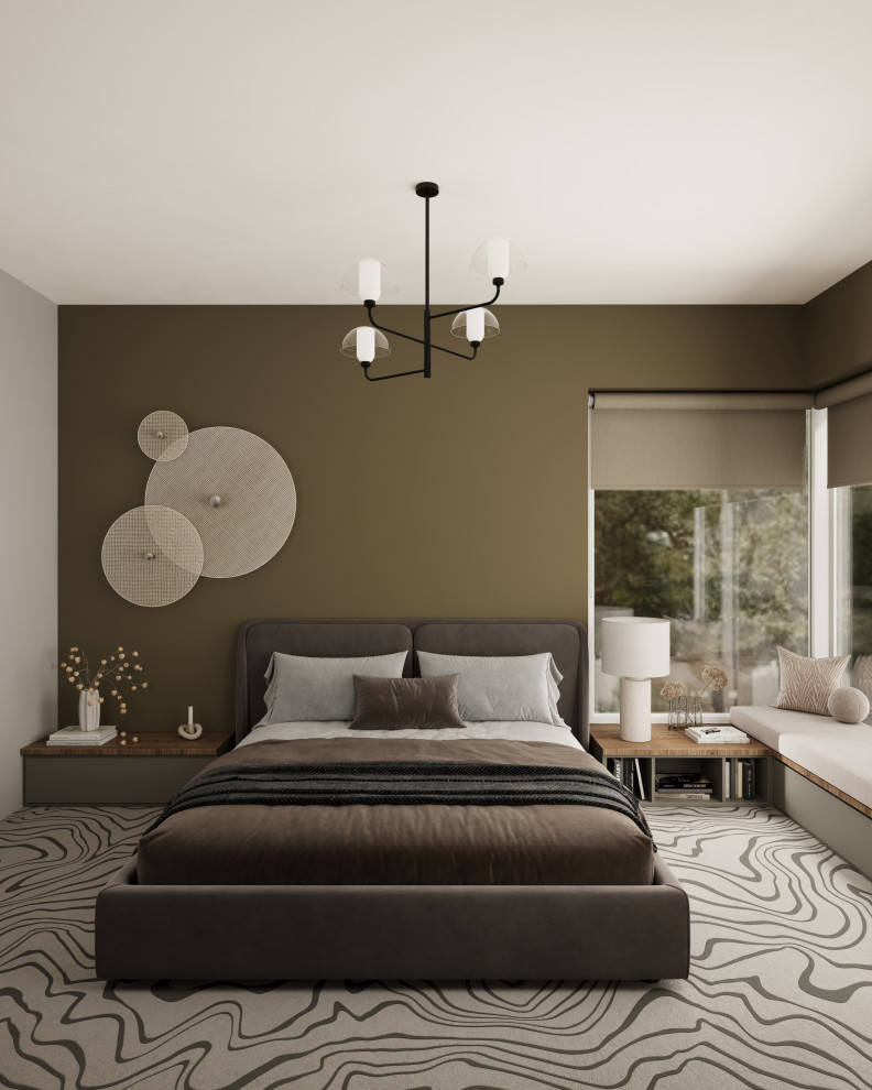 Обволакивающий интерьер дома