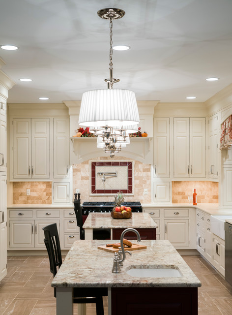 Elegant Colonial Kitchen in Point Ridge Farms-Camp Hill, PA american-traditional-kitchen