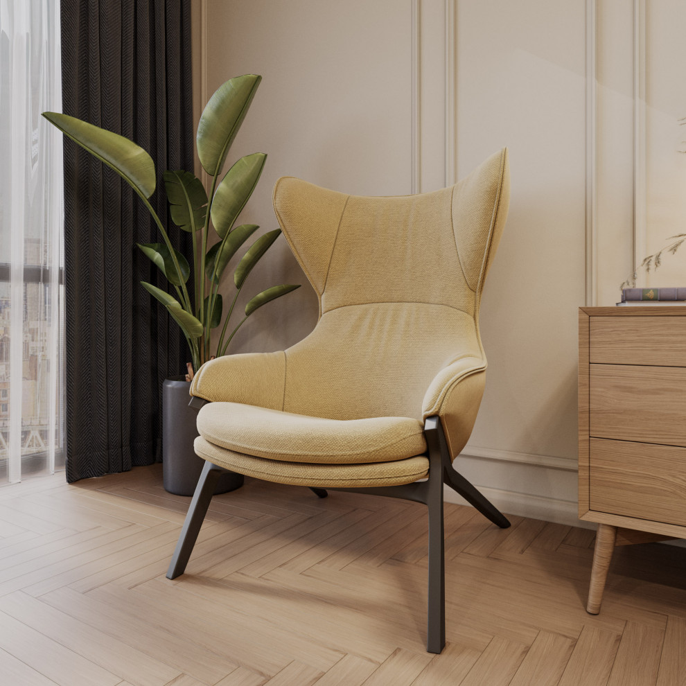 Визуализация кресла Cassina в интерьере