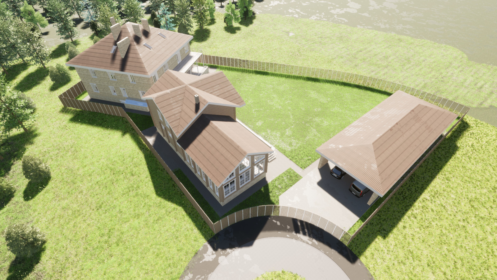 Жилой дом в Ленинградской области