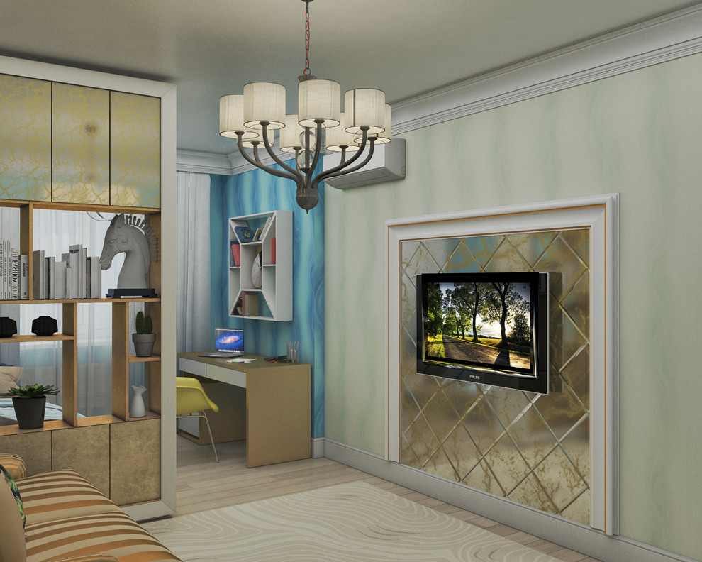 Двухкомнатная квартира в стиле Art Deco