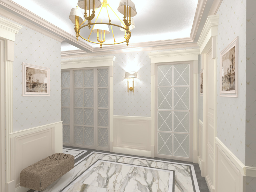 Квартира в легкой классике