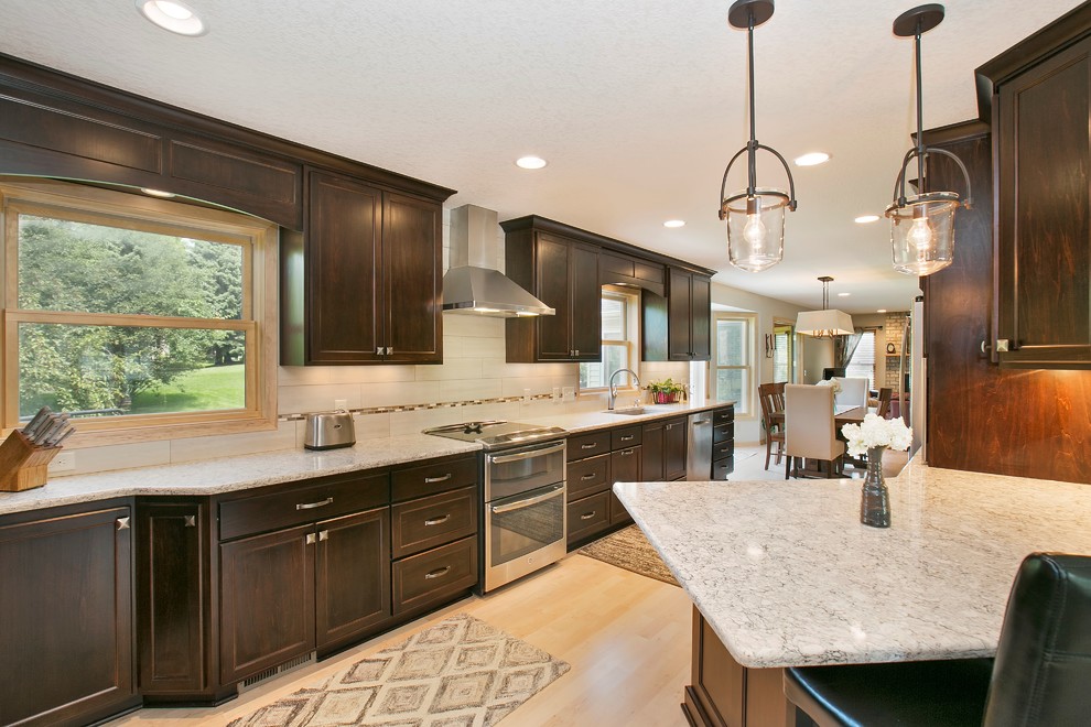 Home design - transitional home design idea in Minneapolis
