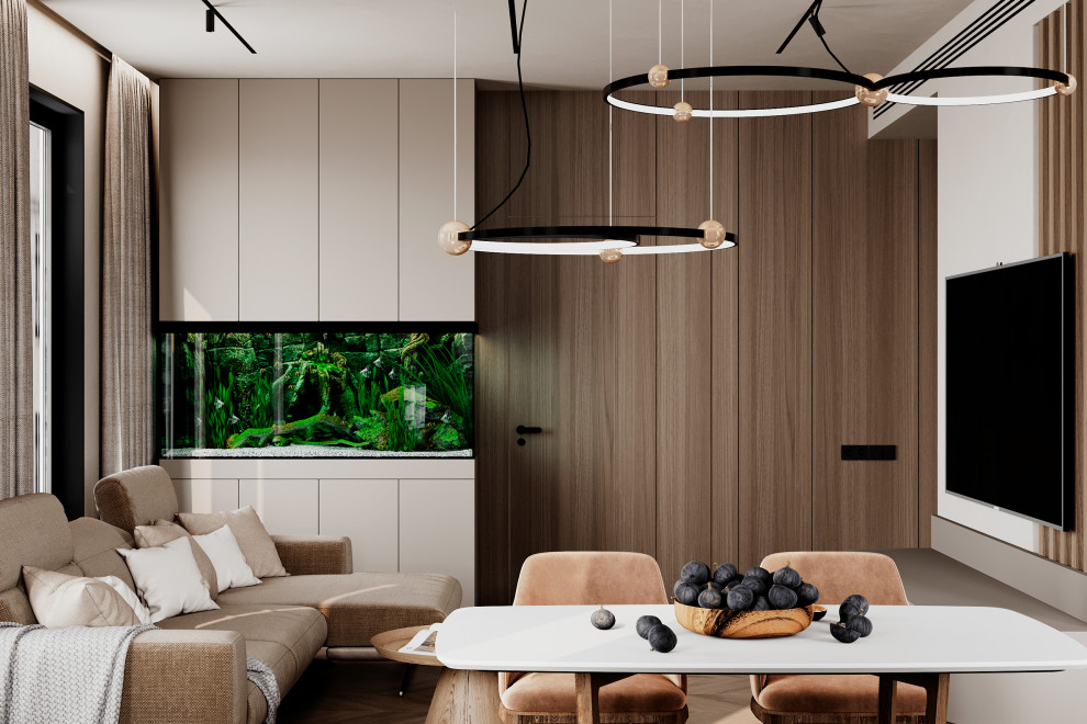 Проект оформления интерьера квартиры 100 кв.м.