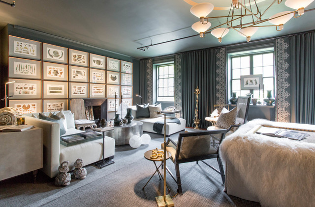 Kips Bay Showhouse 2017 contemporaneo-dormitorio