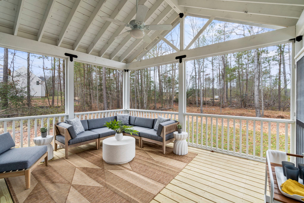 Berkeley Model Home at Westerleigh Screened Porch Country Veranda