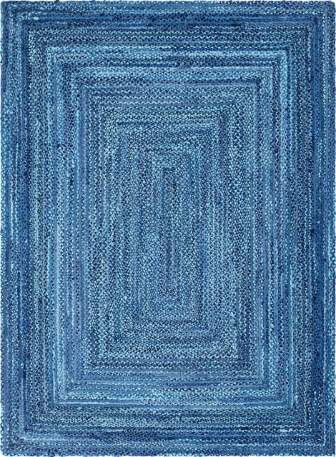 Braided Doba Area Rug, 9'x12' - Contemporary - Area Rugs - by RugPal ...