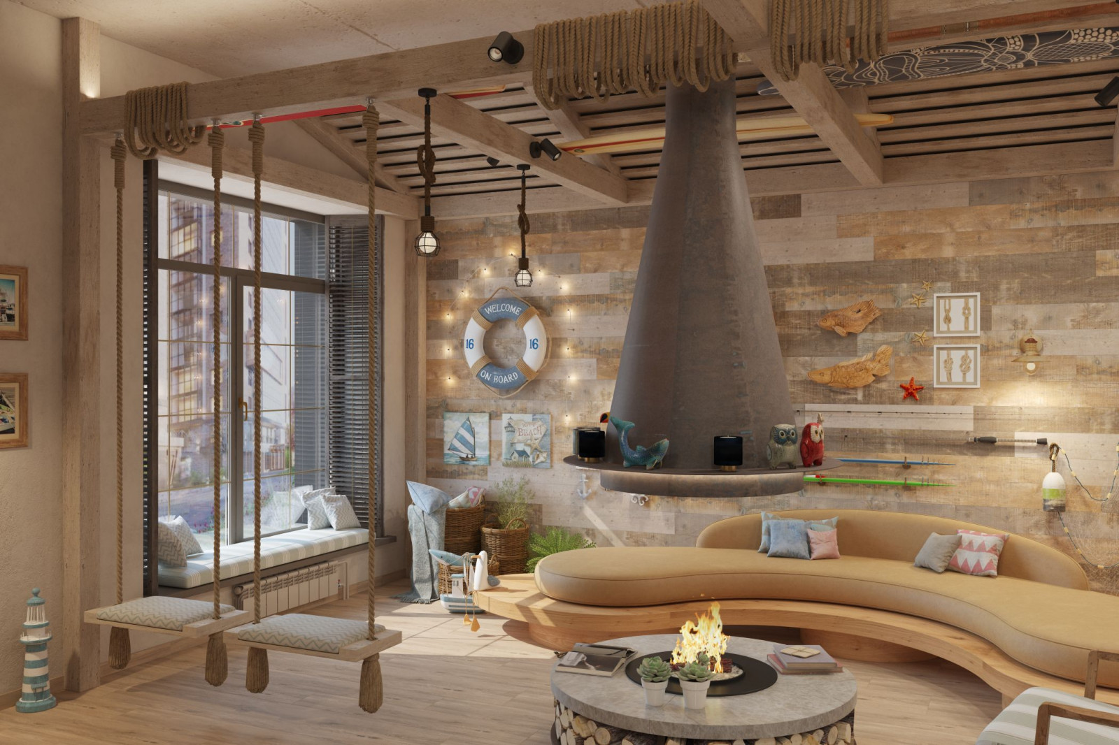 Интерьер места общего пользования (ИОП) ЖК