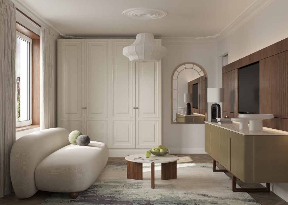 Уютная светлая квартира 40 кв м.Алексеевская