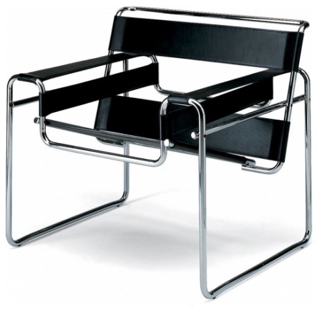 Wassily Chair in Modena Black by Rove Concepts