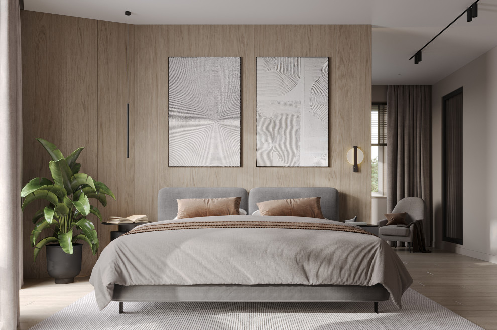 Дом Лесной Остров. Мастер-спальня