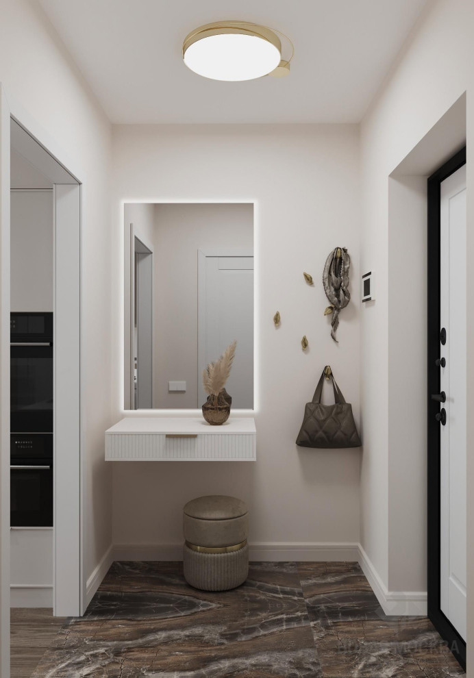 Дизайн-проект однокомнатной квартиры, Волгоградский пр-кт, дом 32/5 корпус