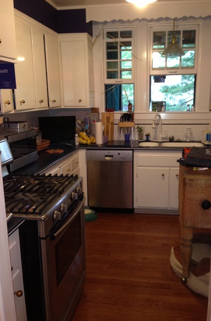 Kitchen Before transitional
