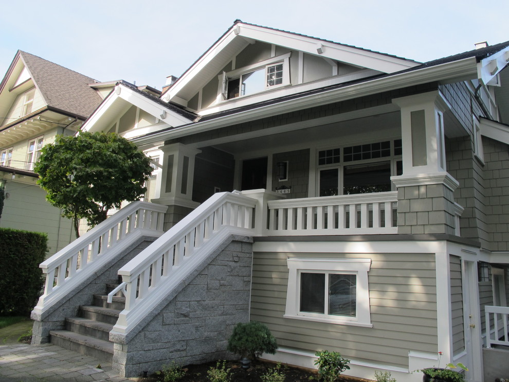 Kitsilano home restoration Craftsman Exterior