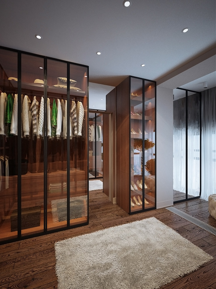 Квартира на Красной Пресне - современный стиль с элементами классики