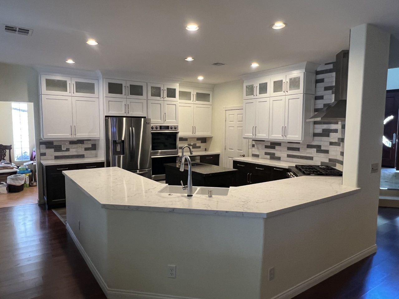 Kitchen Remodel with Island Storage