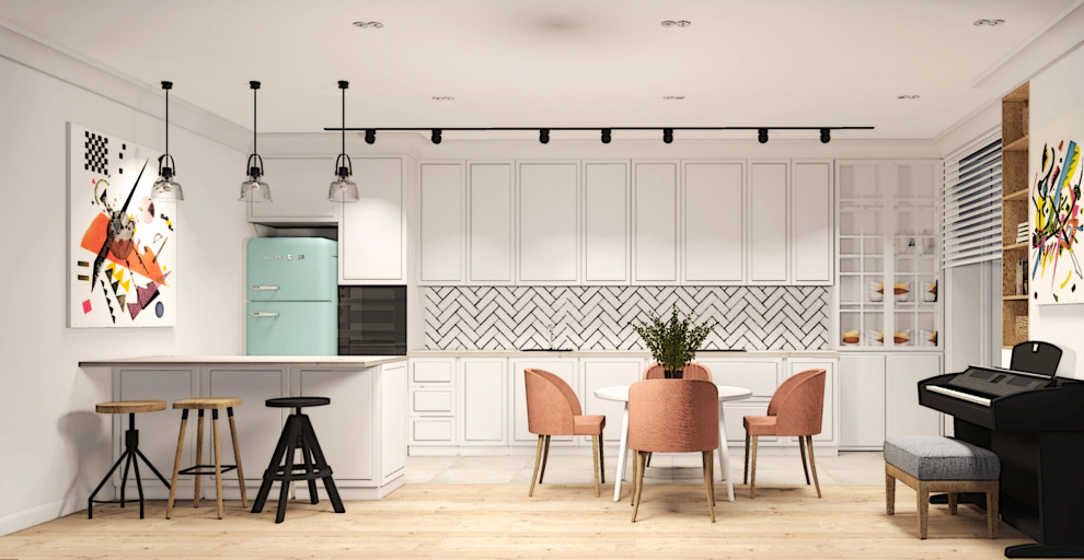 Интерьер трехкомнатной квартиры