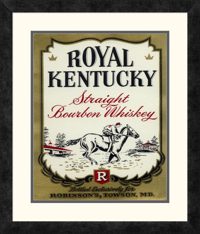 "Royal Kentucky Straight Bourbon Whiskey" by Vintage Booze Labels ...