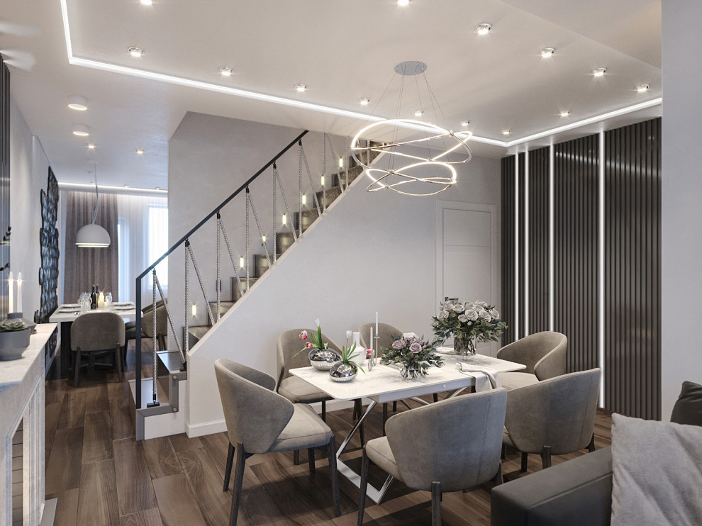 Дизайн интерьера таунхауса (дер.Глазково)