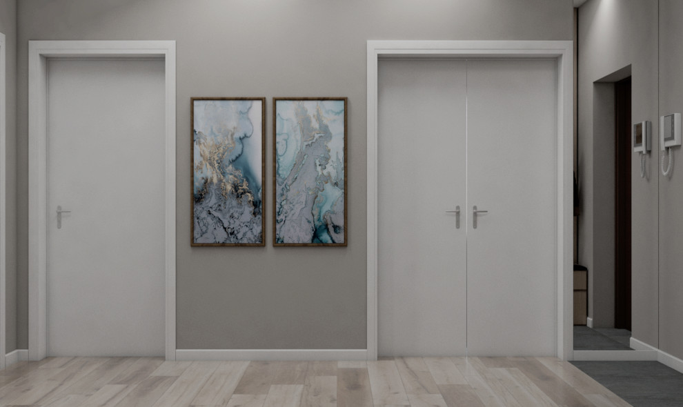 Квартира в скандинавском стиле (с элементами лофта)