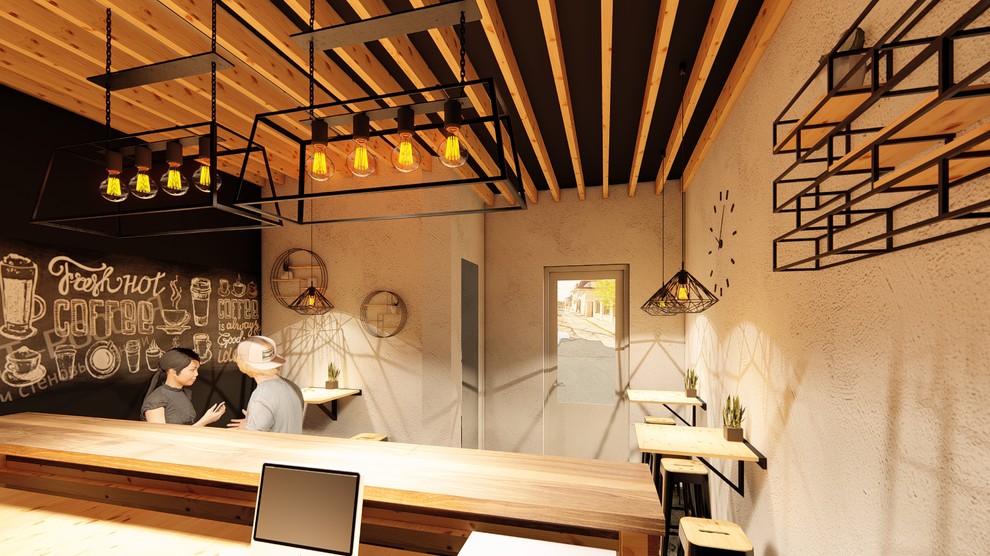 Дизайн интерьера кофейни в г. Евпатория