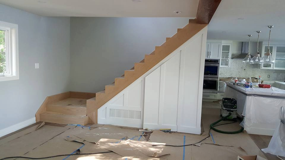 Custom Stairs and Hidden Door