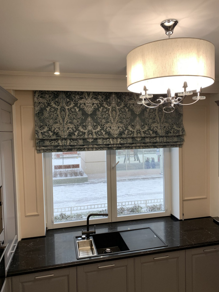 Римские шторы на кухню