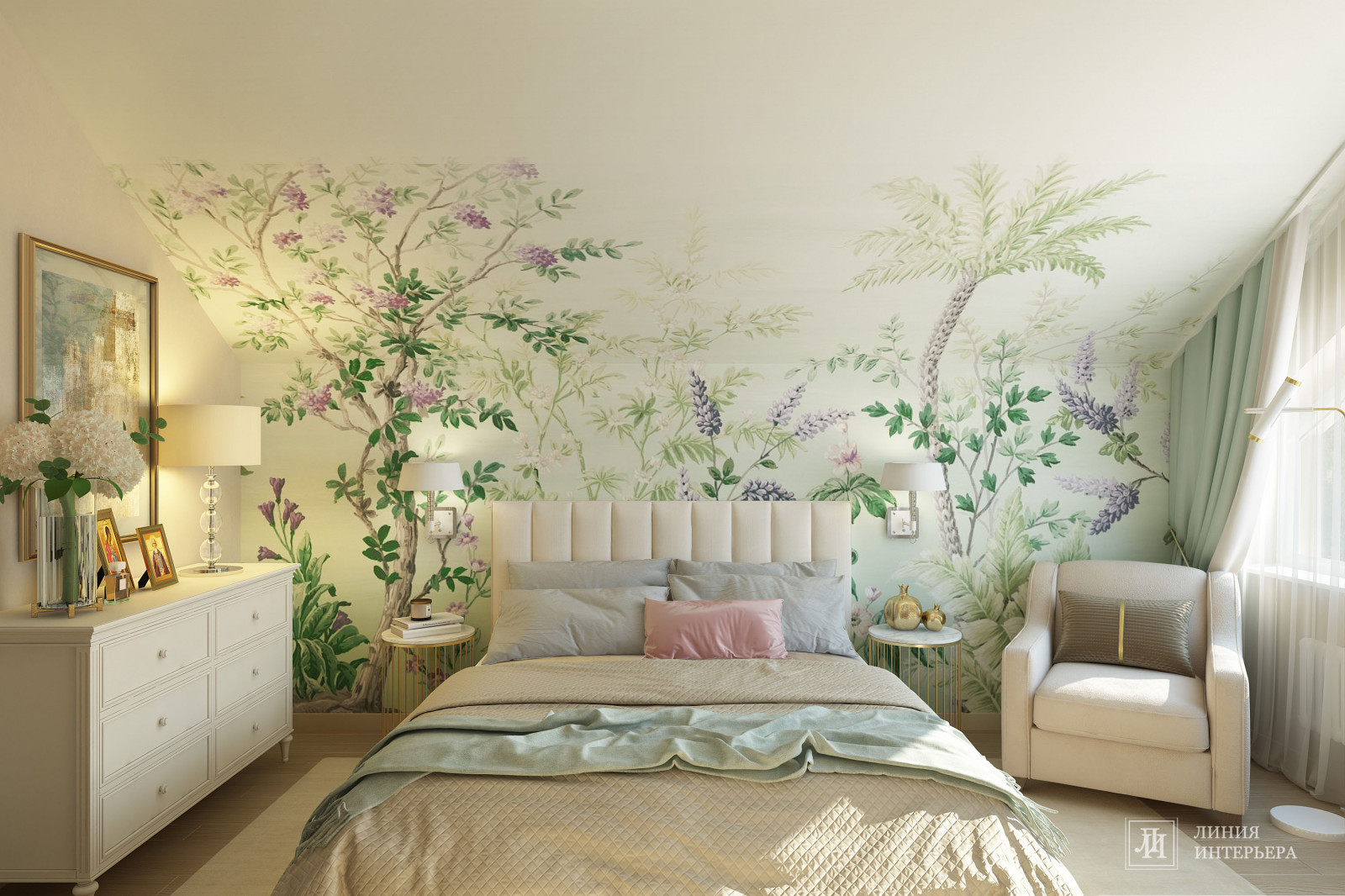 Интерьер спальни