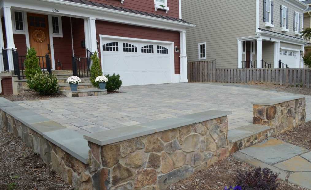 Alexandria Screened Porch & Driveway Renovation