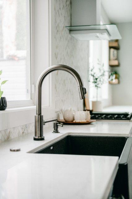 Sophisticated Natomas Kitchen transitional-kitchen