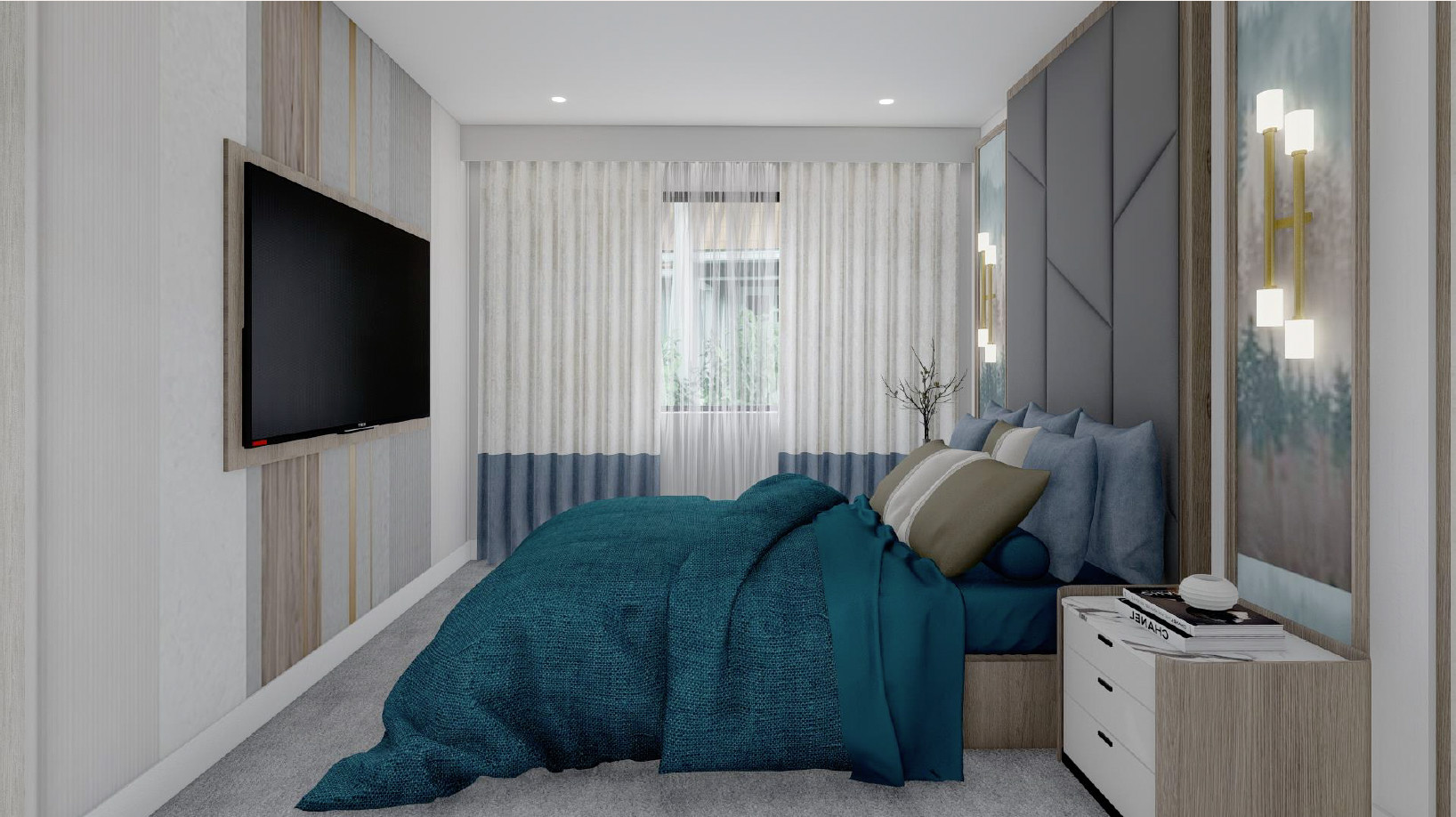 Modern Bedroom Renovation in Dalston