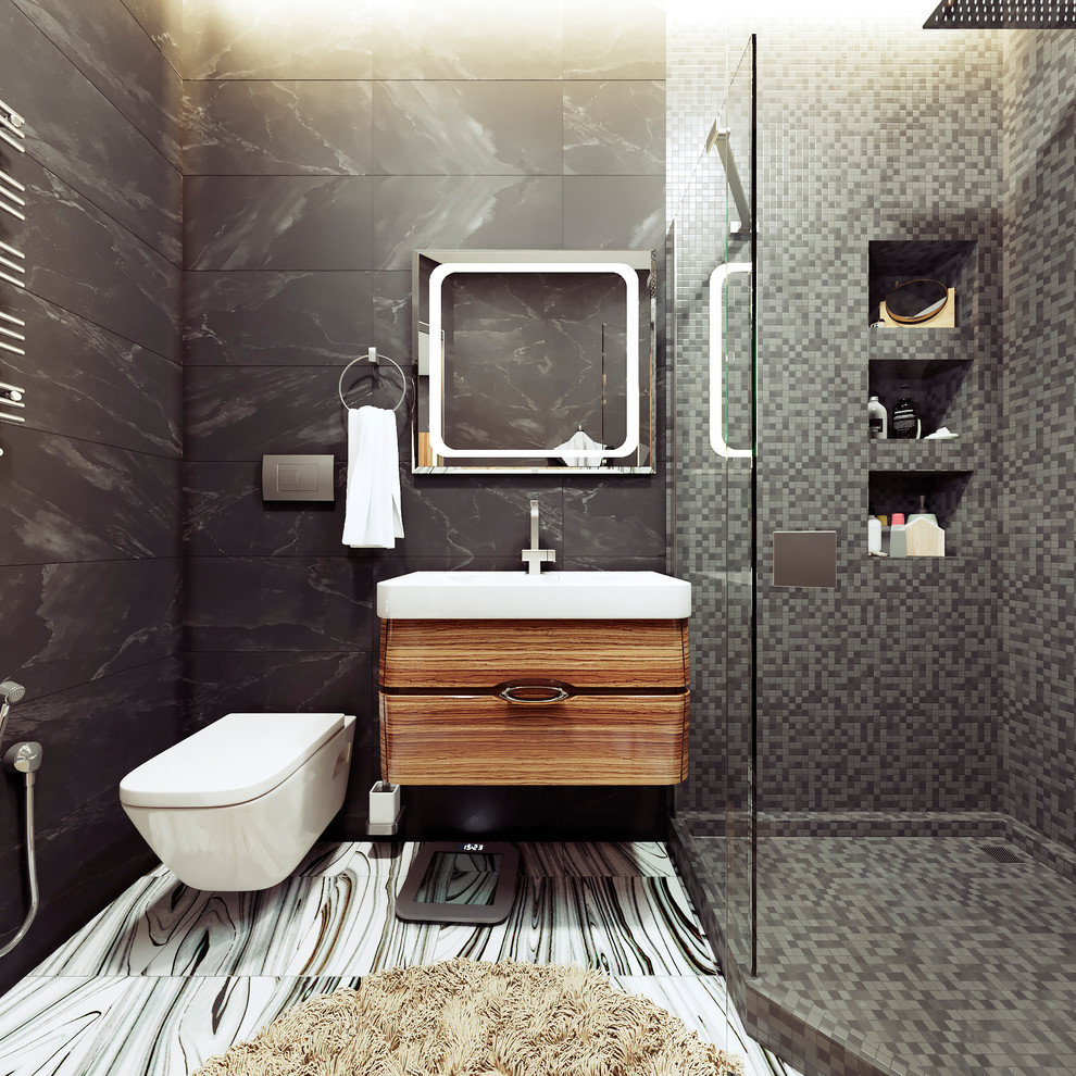 Визуализация санузла для студии дизайна АБАК Москва