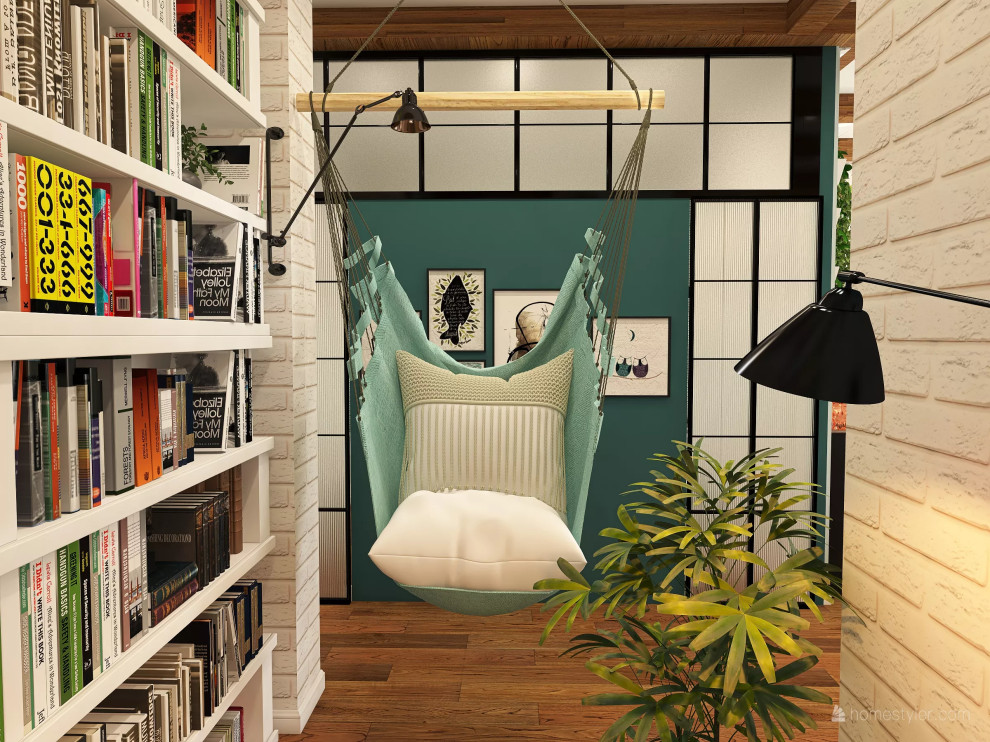 Квартира с яркими акцентами для супругов с двумя детьми