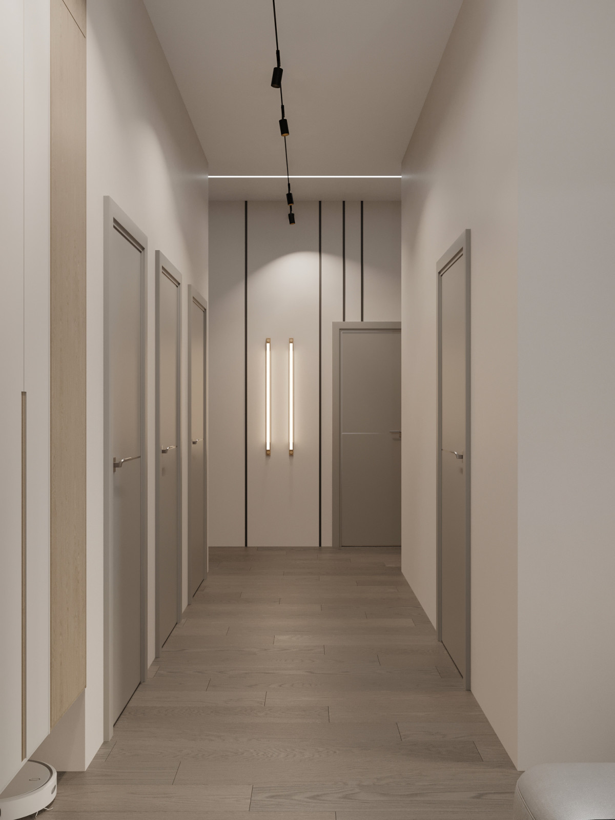 Светлая квартира для семьи из двух человек