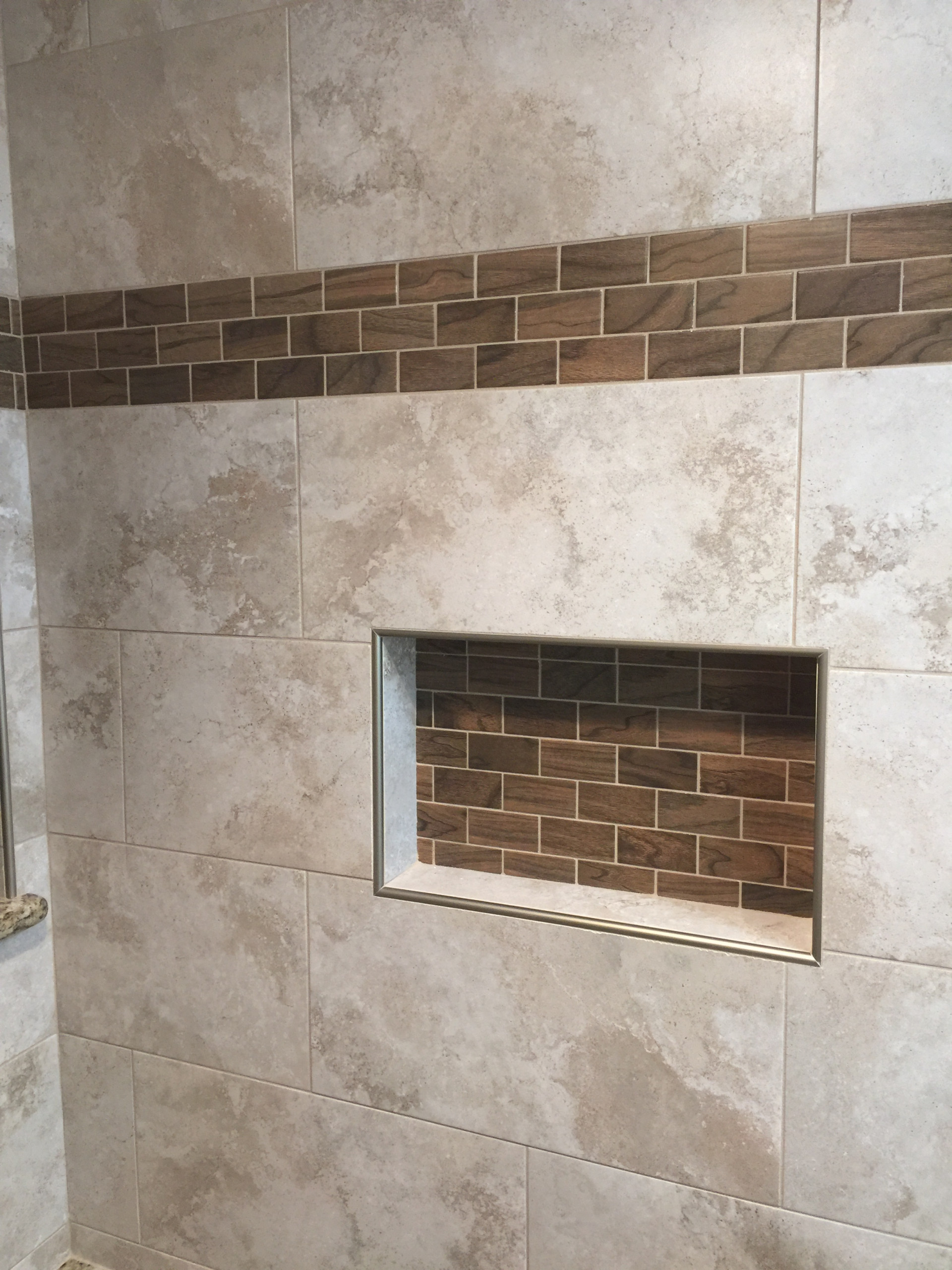 Rabbit Trail - Master Bathroom Tile Shower - 2016