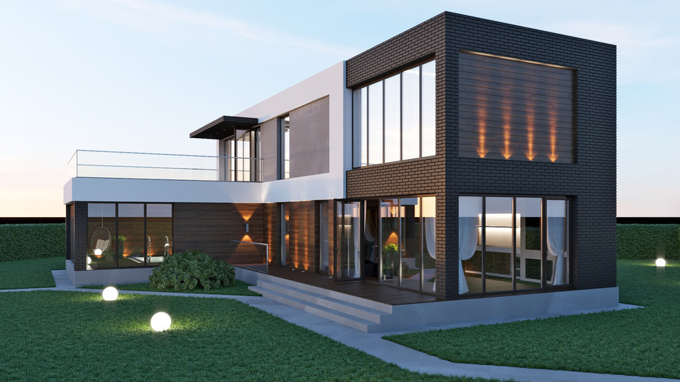 дом в современном стиле