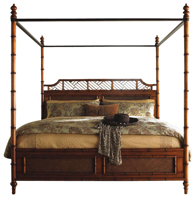 West Indies Bed Asian Canopy Beds by Stephanie Cohen Home