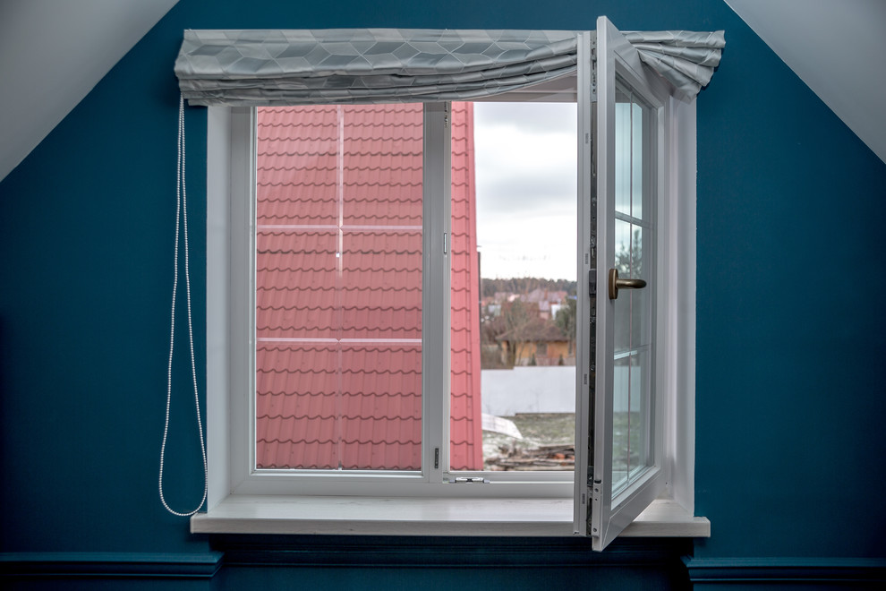 Алмазная грань в окнах загородного дома