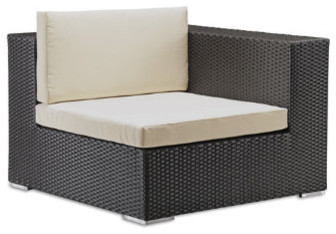 Outdoor Corner Chair with Cushions